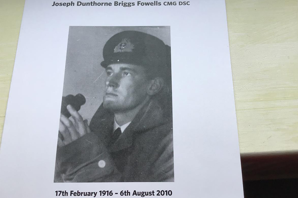 joseph dunthorne briggs fowells CMG DSC